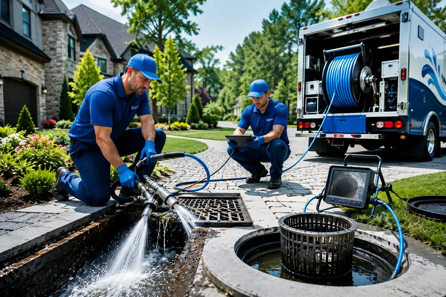 Local outdoor drain cleaning professionals in Clinton, MD