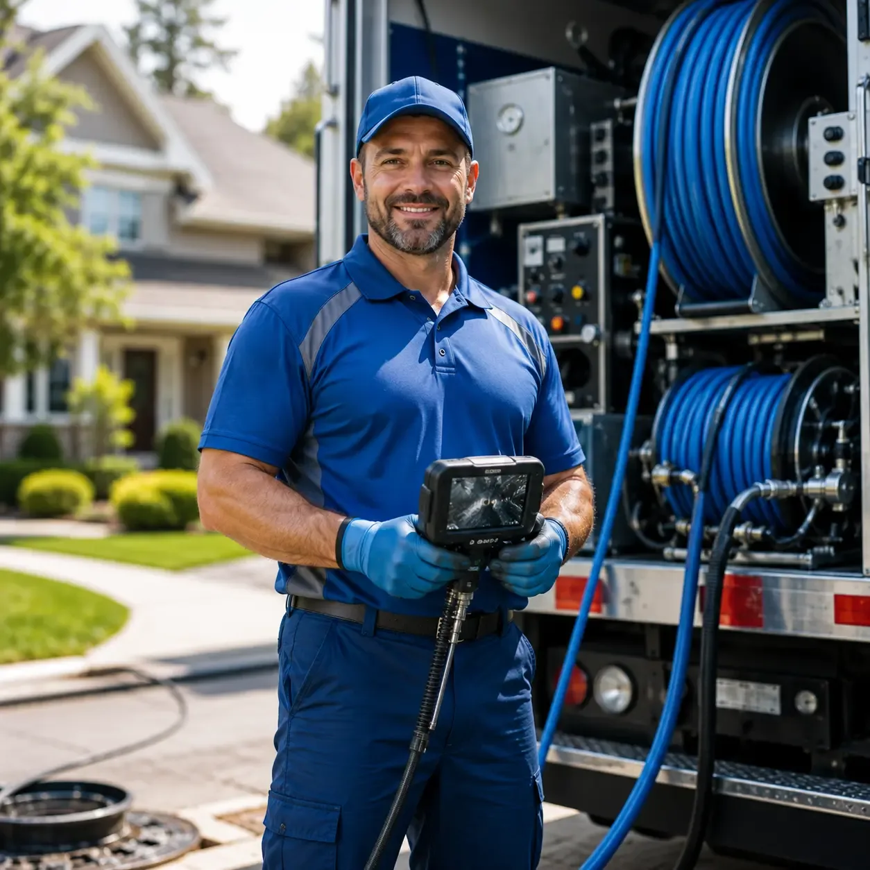 Local outdoor drain cleaning specialists in Clinton, MD